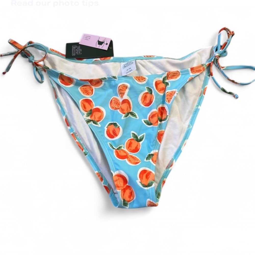 Women’s Swimwear with Orange Print